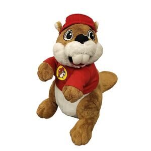 Buc-ee's Mascot Bucky The Beaver 10" Plush Toy Collectible Souvenir Gift